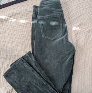 American Eagle Outfitters Green Corduroy Pants